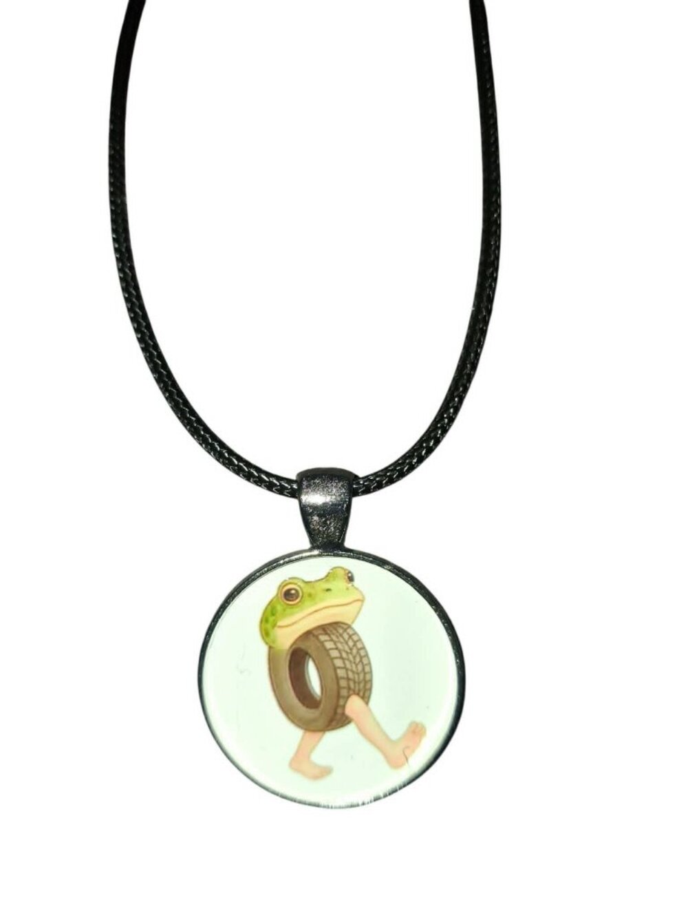 brainrot handmade pendant necklace
